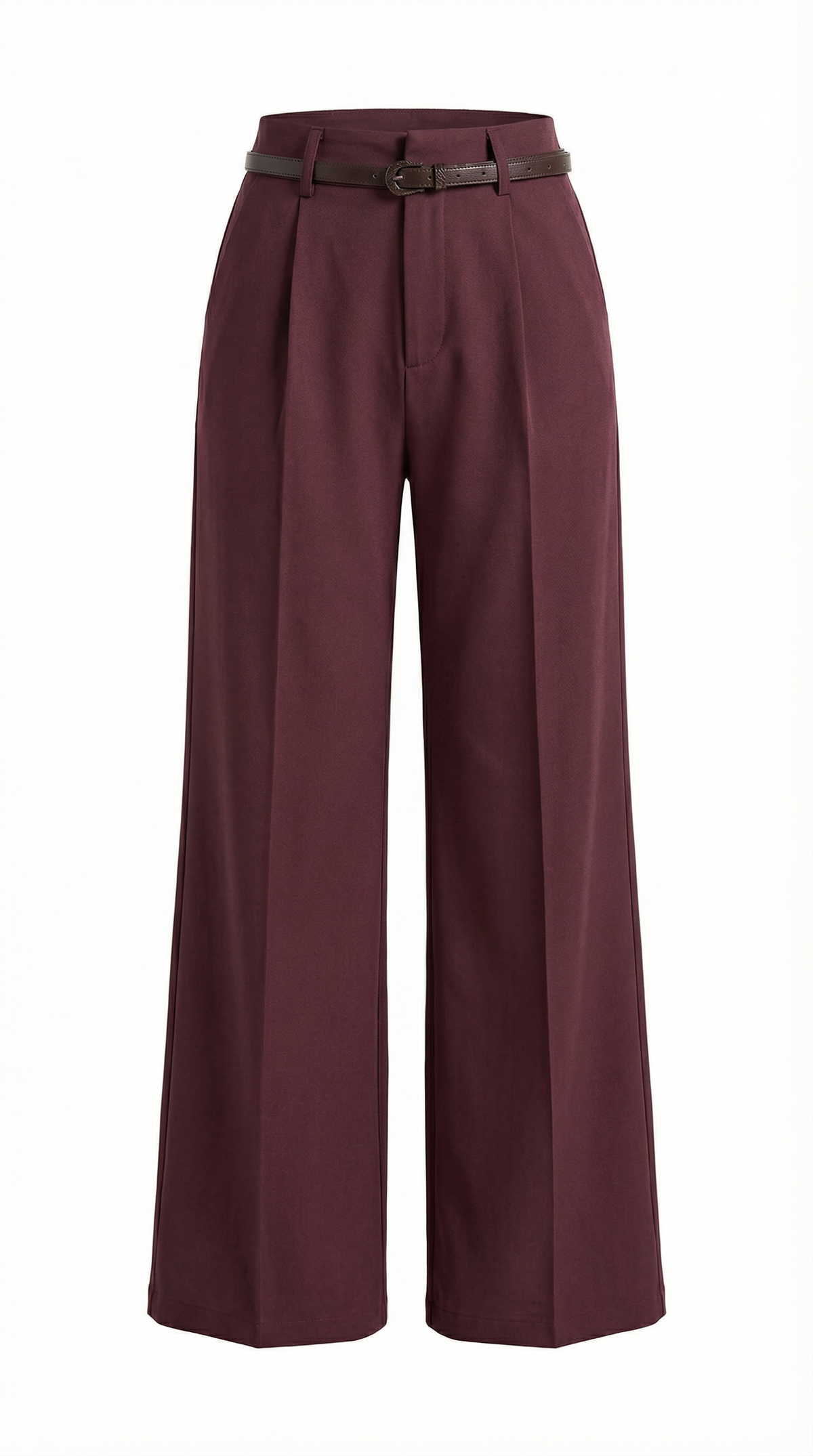 Casual Wide Leg Trousers-trousers > wide leg trousers-Laventaire-Laventaire