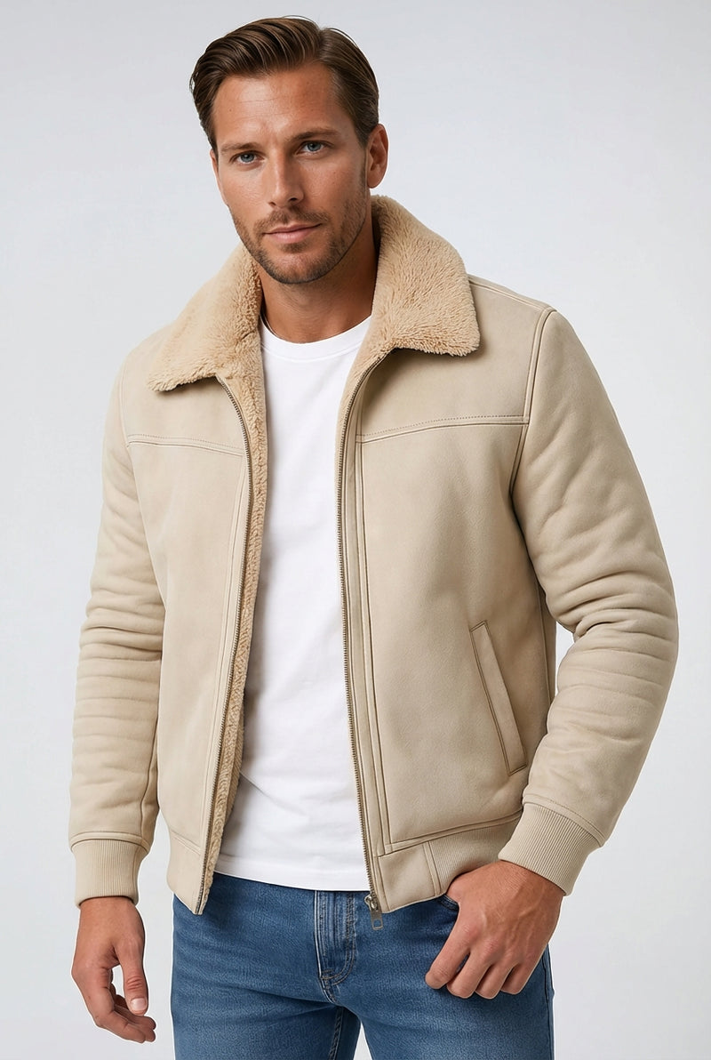 Casual Winter Jacket-outerwear > jackets > winter jackets-Laventaire-Laventaire
