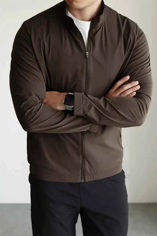 Casual Zip Up Jacket-jackets > casual jacket-Laventaire-Laventaire