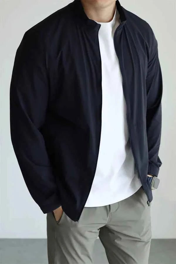 Casual Zip Up Jacket-jackets > casual jacket-Laventaire-Laventaire