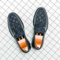 Checked Tassel Loafers-footwear > loafers-Laventaire-Laventaire