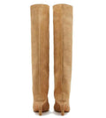 Chic High Knee Boots-footwear > boots > over the knee boots-Laventaire-Laventaire