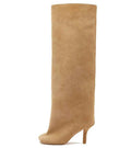 Chic High Knee Boots-footwear > boots > over the knee boots-Laventaire-Laventaire