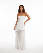 Chic Strapless Maxi Dress