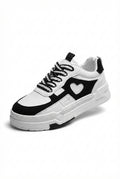 Chunky Platform Casual Sneakers-footwear > sneakers > chunky sneakers-Laventaire-White-35-Laventaire