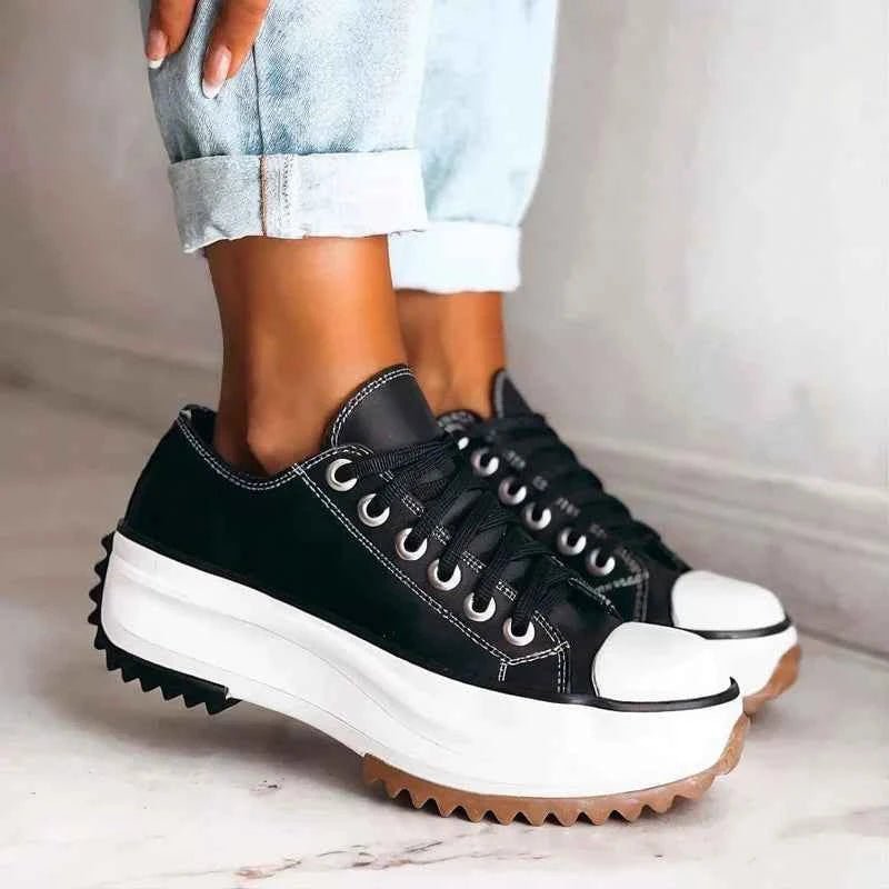 Chunky Platform Sneakers-footwear > sneakers > platform sneakers-Laventaire-Black-35-Laventaire
