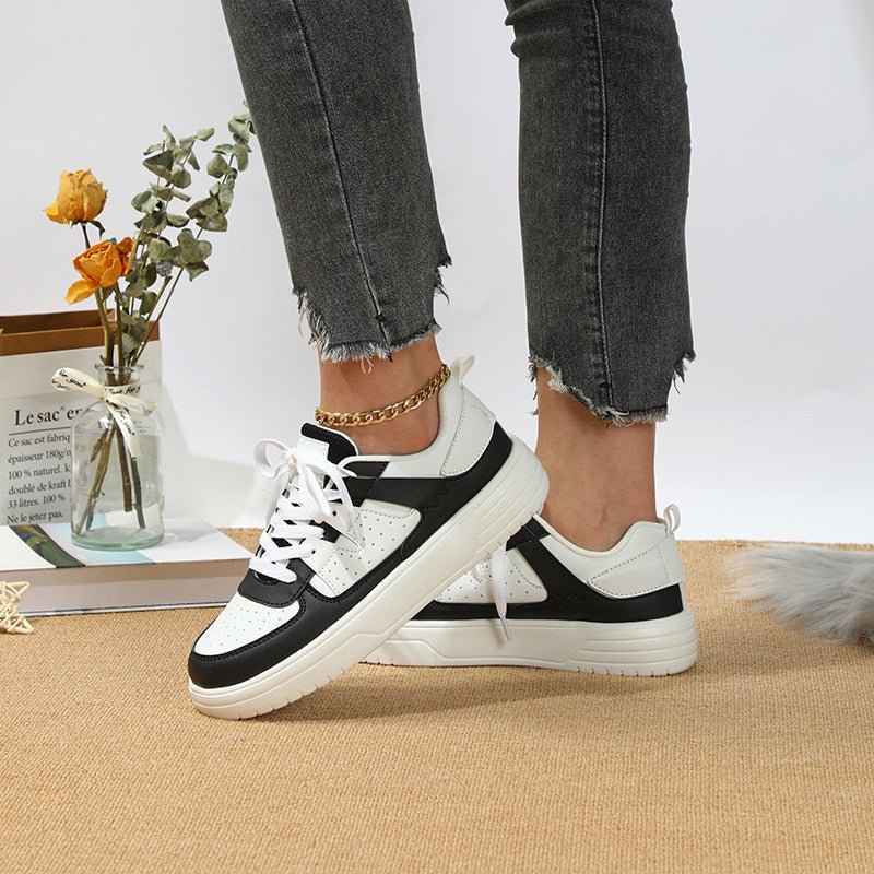 Chunky Retro Sneakers-footwear > sneakers-Laventaire-Black-35-Laventaire