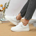 Chunky Retro Sneakers-footwear > sneakers-Laventaire-White-35-Laventaire