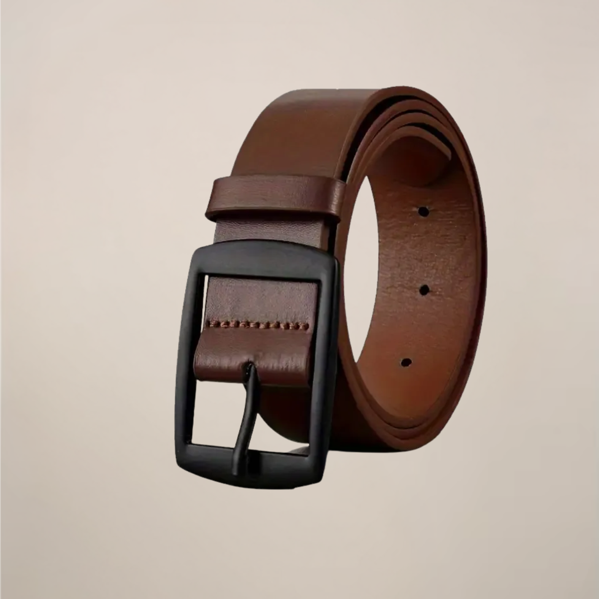 Classic Adjustable Belt-accessories > belts > men's belts-Laventaire-Brown-S-Laventaire