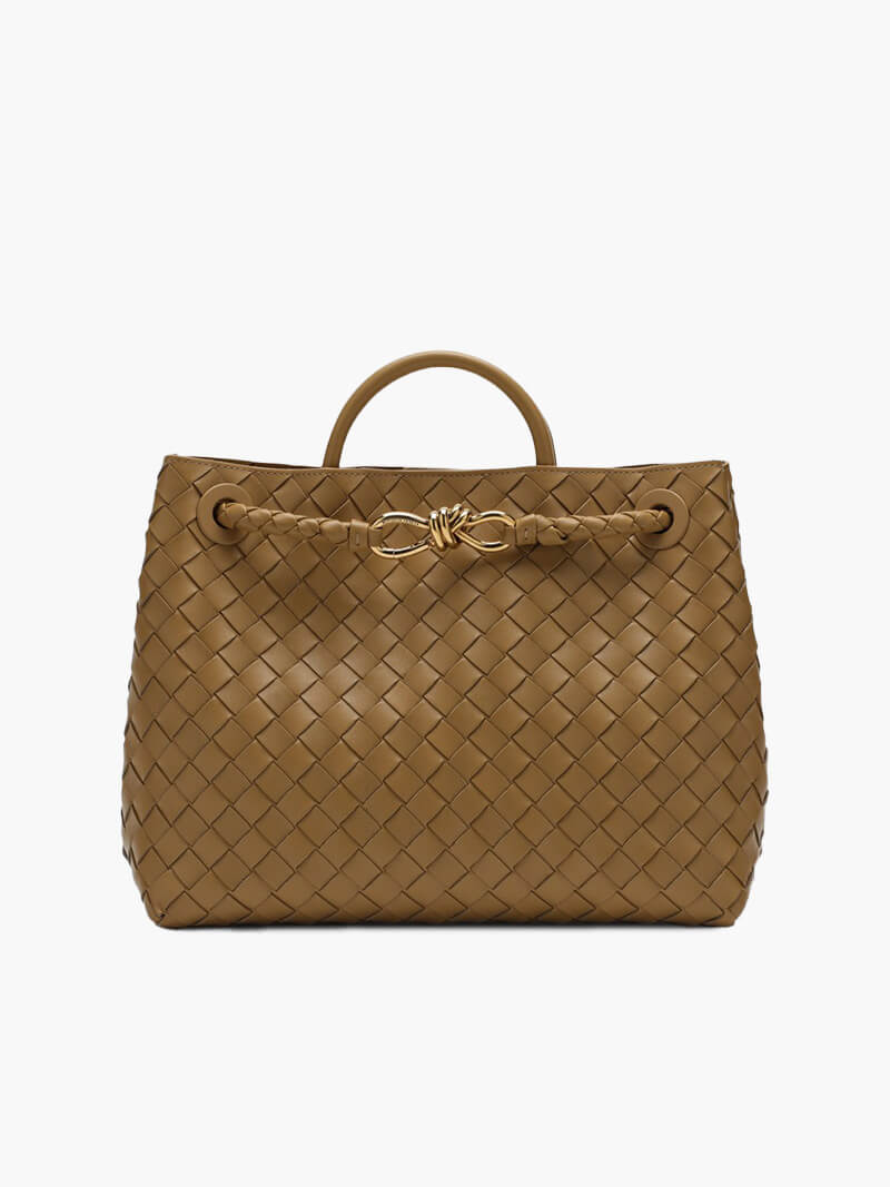 Classic Braided Handbag-handbags > braided handbag-Laventaire-Laventaire