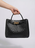 Classic Braided Handbag-handbags > braided handbag-Laventaire-Laventaire