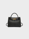 Classic Braided Handbag-handbags > braided handbag-Laventaire-Laventaire