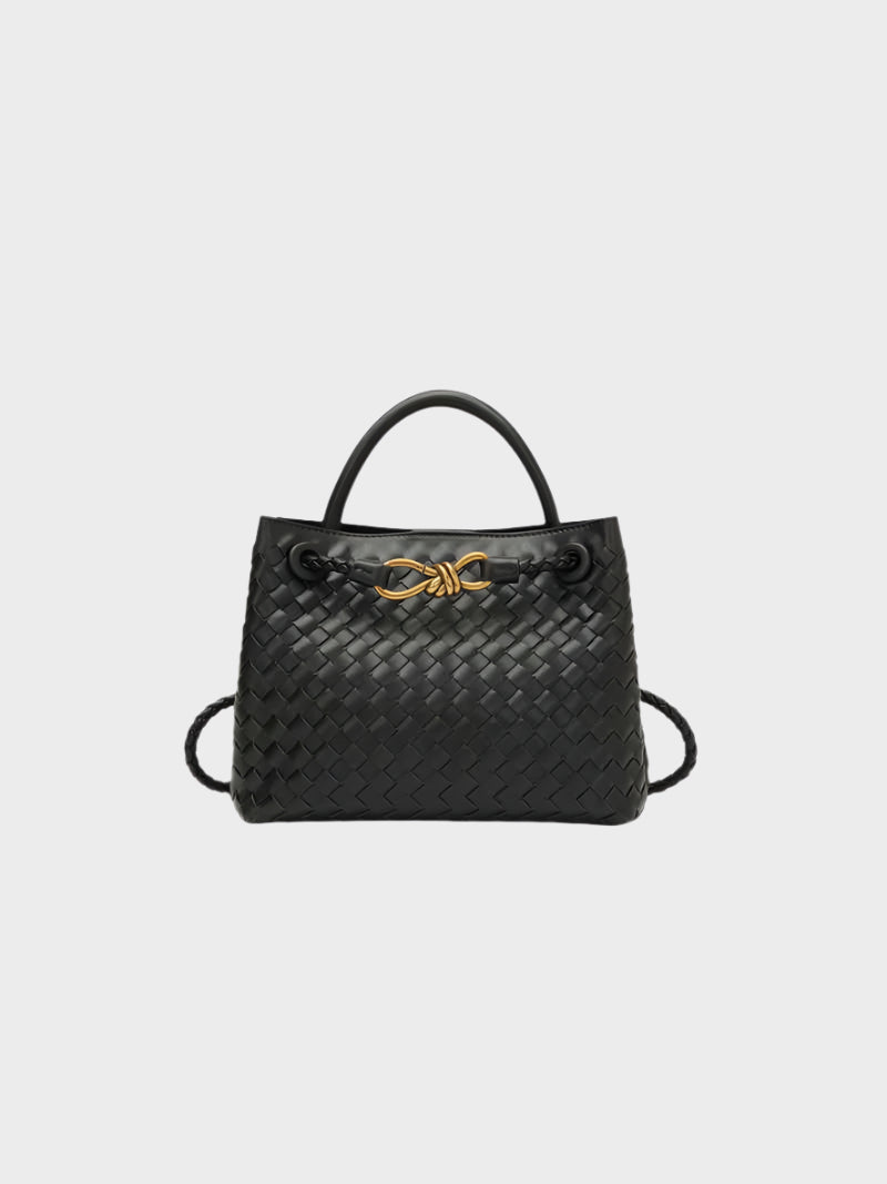 Classic Braided Handbag-handbags > braided handbag-Laventaire-Laventaire