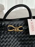 Classic Braided Handbag-handbags > braided handbag-Laventaire-Laventaire