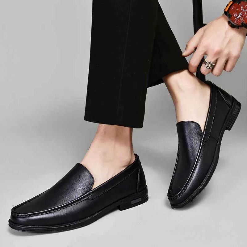 Classic Business Casual Loafers-footwear > loafers-Laventaire-Laventaire