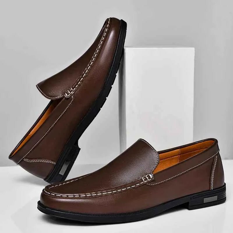 Classic Business Casual Loafers-footwear > loafers-Laventaire-Laventaire