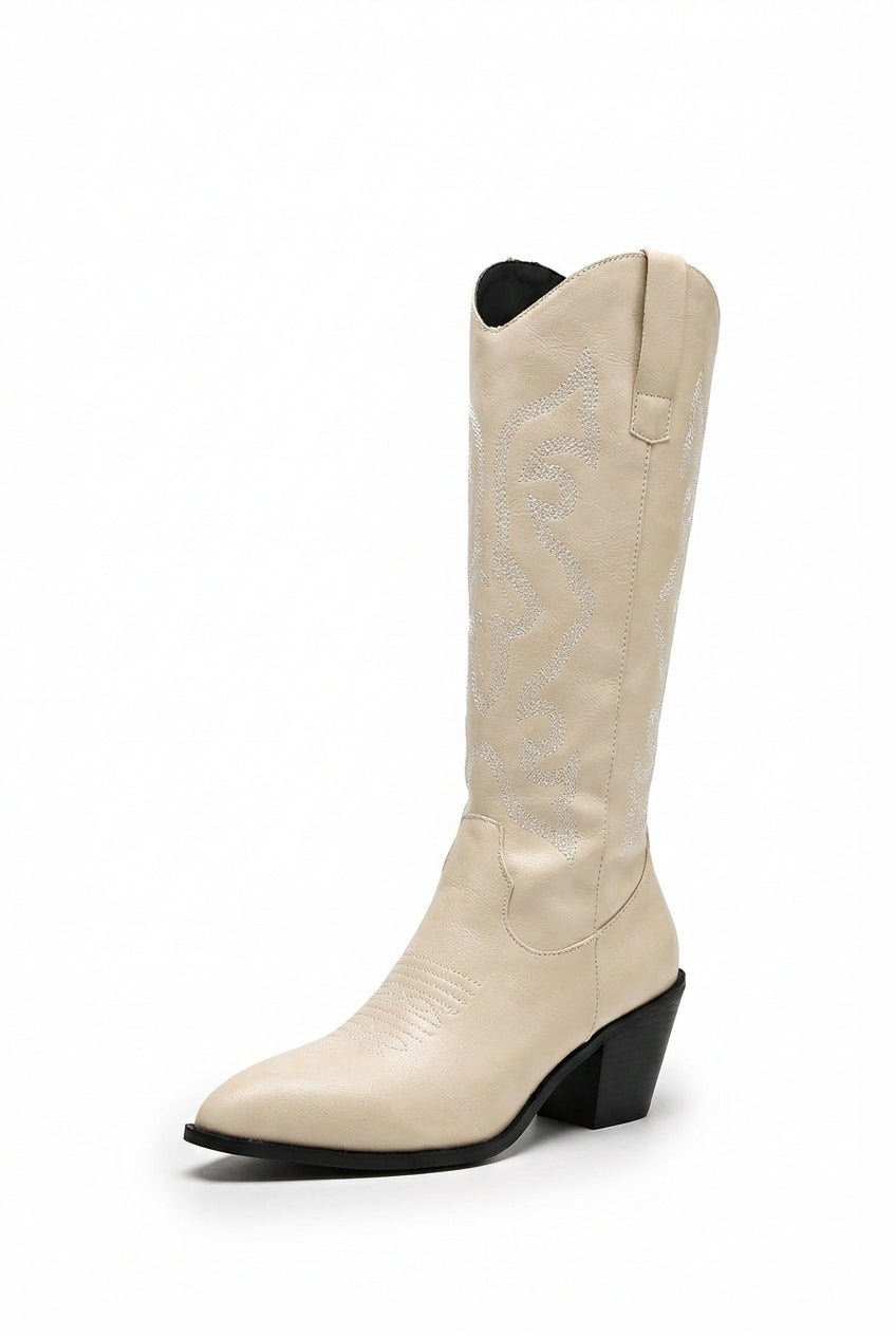 Classic Cowboy Boots-footwear > boots > cowboy boots-Laventaire-Laventaire
