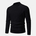 Classic Crewneck Sweater-sweaters > crewneck sweater-Laventaire-Black-S-Laventaire