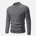 Classic Crewneck Sweater-sweaters > crewneck sweater-Laventaire-Gray-S-Laventaire