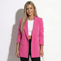 Classic Fit Long Sleeve Blazer-blazers > classic fit blazer-Laventaire-Laventaire