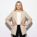 Classic Fit Long Sleeve Blazer-blazers > classic fit blazer-Laventaire-Laventaire