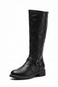 Classic Knee High Boots-footwear > boots > knee-high boots-Laventaire-Black-36-Laventaire