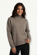 Classic Oversized Turtleneck Sweater-sweaters > turtleneck sweater-Laventaire-Laventaire