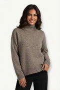 Classic Oversized Turtleneck Sweater-sweaters > turtleneck sweater-Laventaire-Laventaire