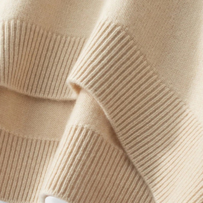 Classic Oversized Turtleneck Sweater-sweaters > turtleneck sweater-Laventaire-Laventaire