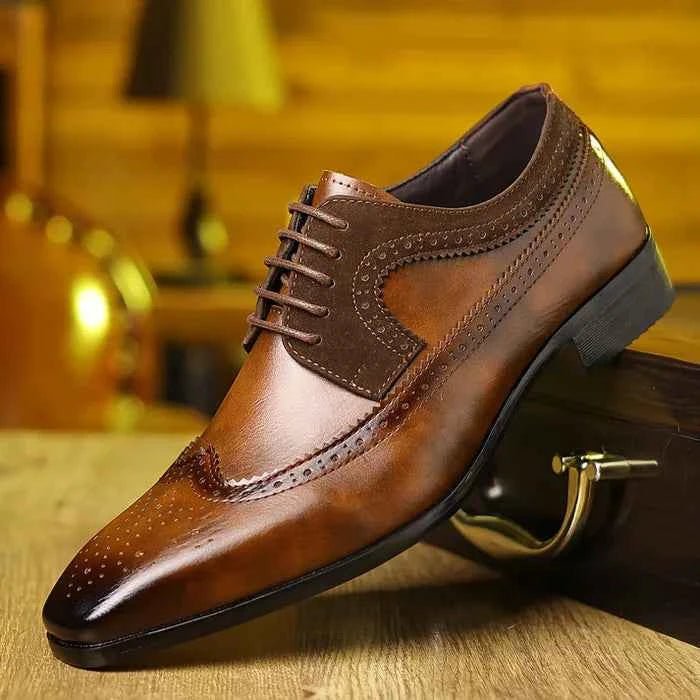 Classic Oxford Shoes-footwear > dress shoes > oxfords-Laventaire-Laventaire