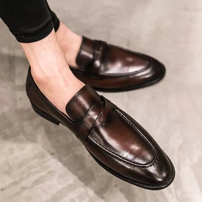 Classic Penny Loafers-footwear > loafers-Laventaire-Laventaire