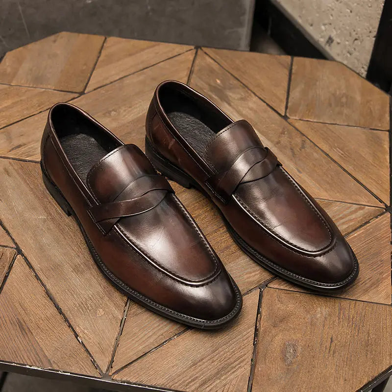 Classic Penny Loafers-footwear > loafers-Laventaire-Laventaire