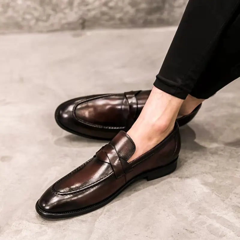 Classic Penny Loafers-footwear > loafers-Laventaire-Laventaire