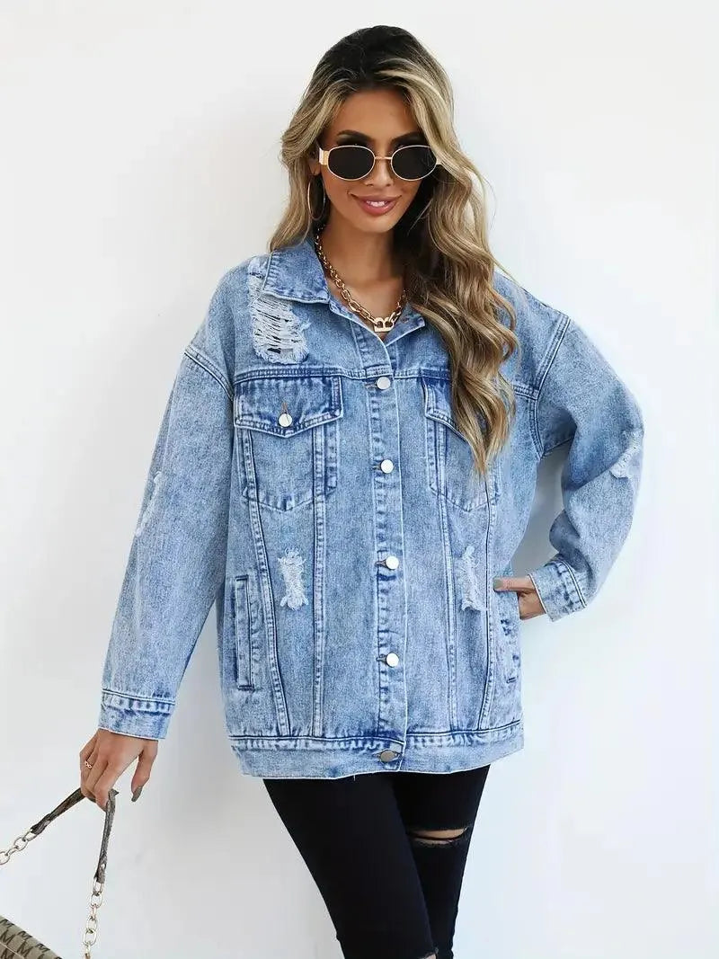 Classic Relaxed Fit Jacket-jackets > oversized jacket-Laventaire-Laventaire