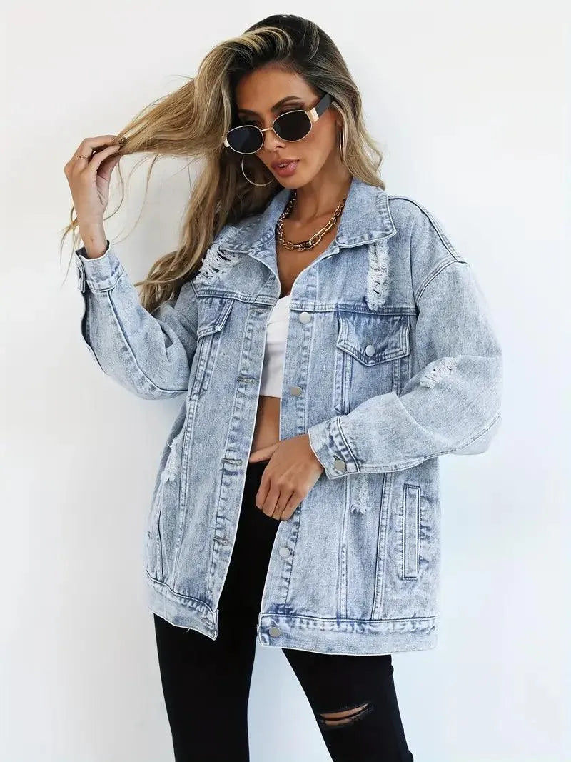 Classic Relaxed Fit Jacket-jackets > oversized jacket-Laventaire-Laventaire