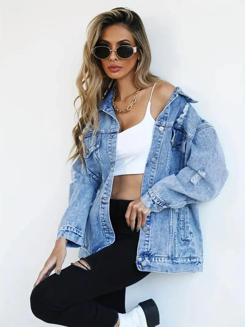 Classic Relaxed Fit Jacket-jackets > oversized jacket-Laventaire-Laventaire