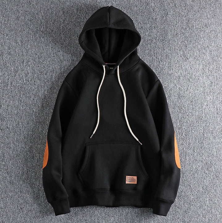 Classic Relaxed Hoodie-hoodies > relaxed fit hoodie-Laventaire-Black-XS-Laventaire