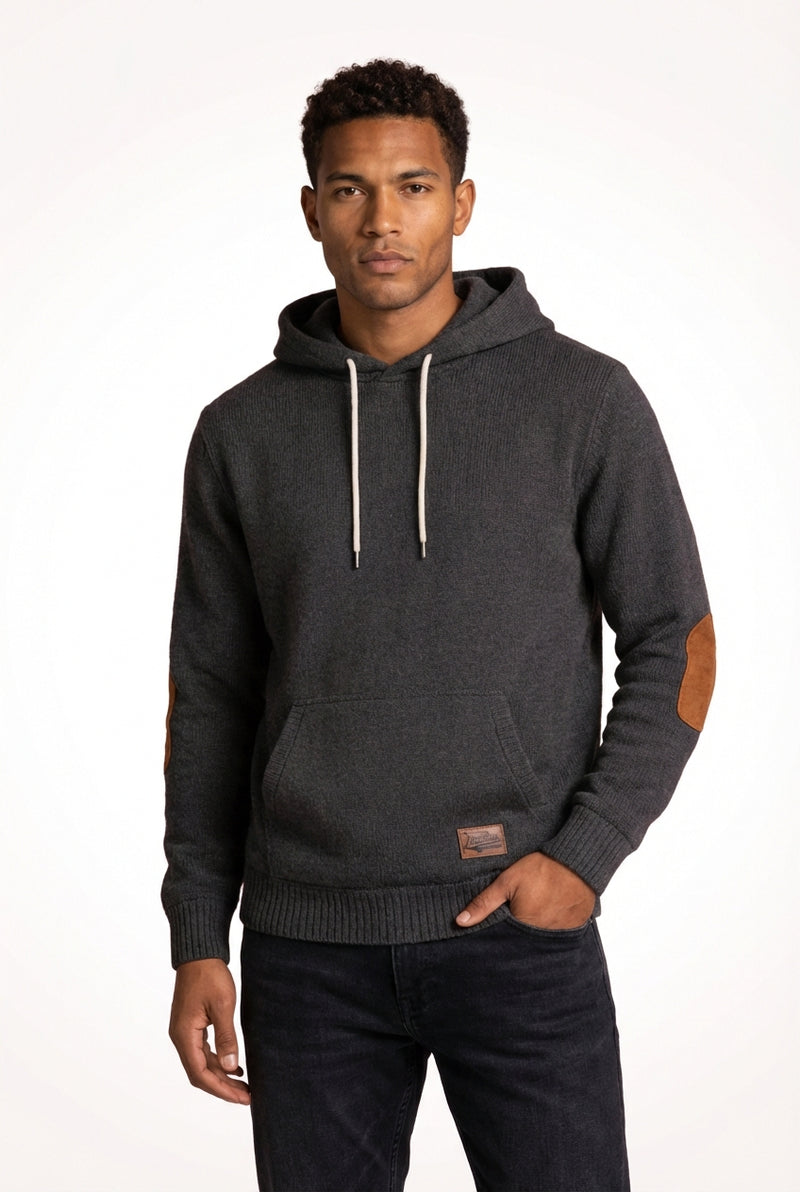 Classic Relaxed Hoodie-hoodies > relaxed fit hoodie-Laventaire-Dark Gray-XS-Laventaire