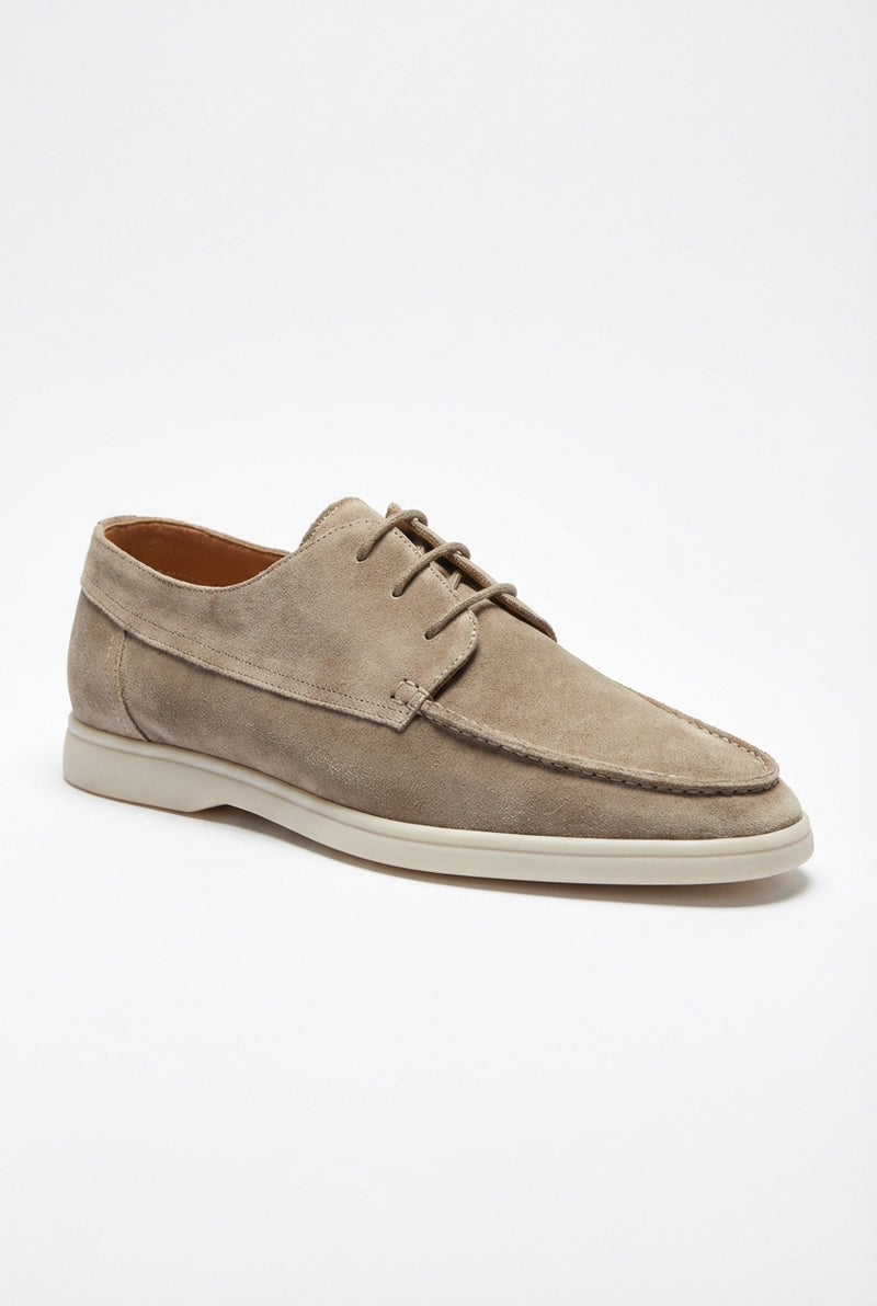 Classic Slip-On Loafers-footwear > loafers-Laventaire-Beige-38-Laventaire