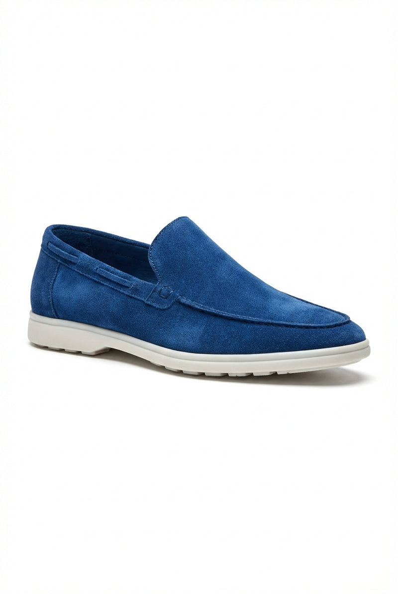 Classic Slip On Loafers-footwear > loafers-Laventaire-Blue-38-Laventaire