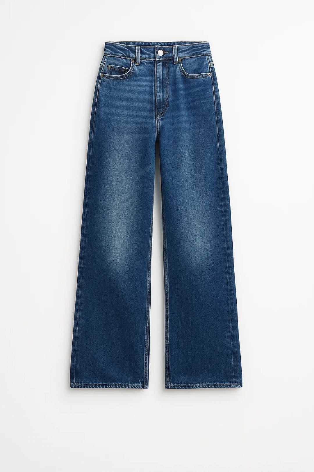 Classic Wide Leg Jeans-jeans > wide leg jeans-Laventaire-Laventaire