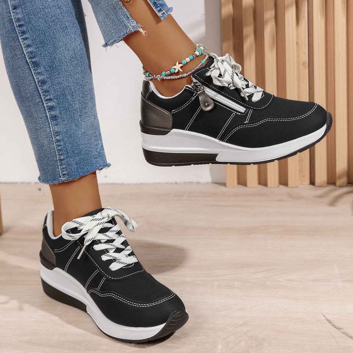 Comfortable Low Cut Shoes-shoes > low cut shoes-Laventaire-Laventaire