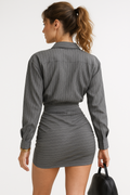Comfortable Relaxed Outfit Set-sets > shirt and skirt set-Laventaire-Laventaire