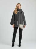 Contrast Tailored Jacket-jackets > tailored jackets-Laventaire-Laventaire
