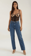 Corset Crop Top Fit-tops > crop tops > corset crop tops-Laventaire-Laventaire