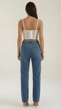 Corset Crop Top Fit-tops > crop tops > corset crop tops-Laventaire-Laventaire