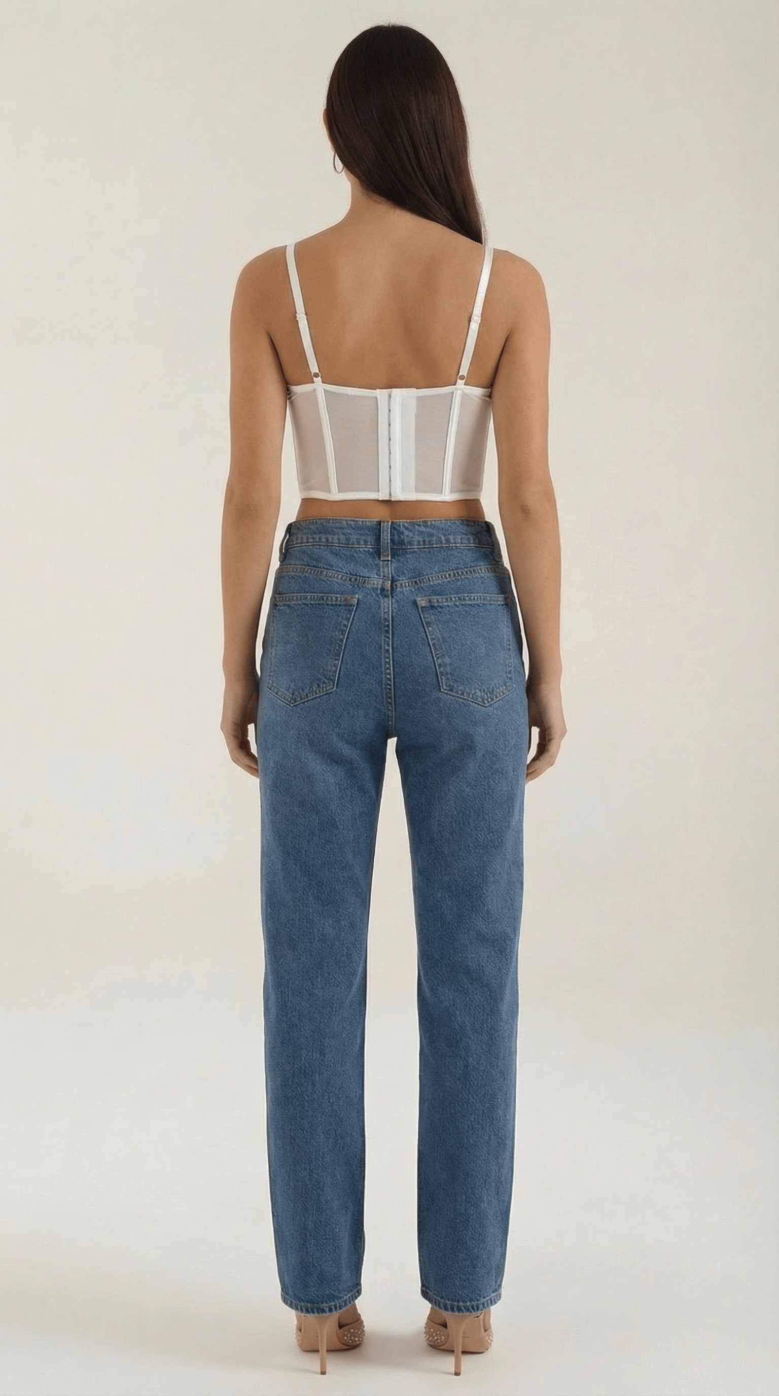 Corset Crop Top Fit-tops > crop tops > corset crop tops-Laventaire-Laventaire