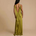 Cowl Neck Maxi Dress-dresses > maxi dress-Laventaire-Laventaire