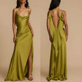 Cowl Neck Maxi Dress-dresses > maxi dress-Laventaire-Laventaire