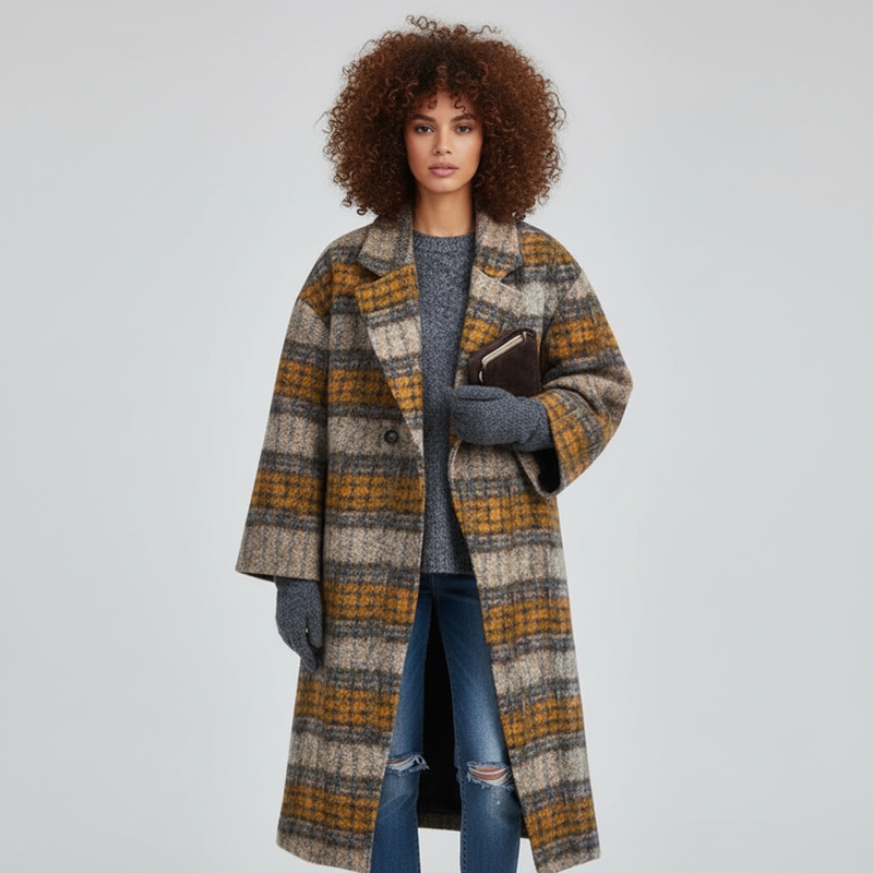 Cozy Long Coat-coats > long coat-Laventaire-Laventaire